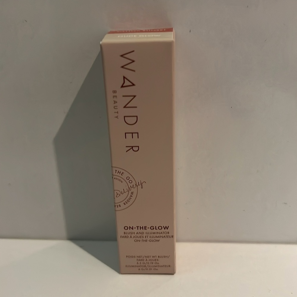 NWT Wander Beauty On-the-Glow Blush and Illuminator - Sienna Sunset-Nude Glow - Picture 3 of 12